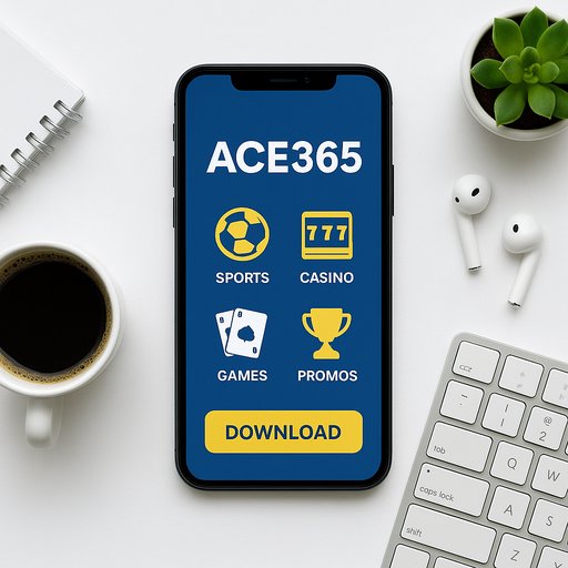 ACE365 page login screen on mobile device